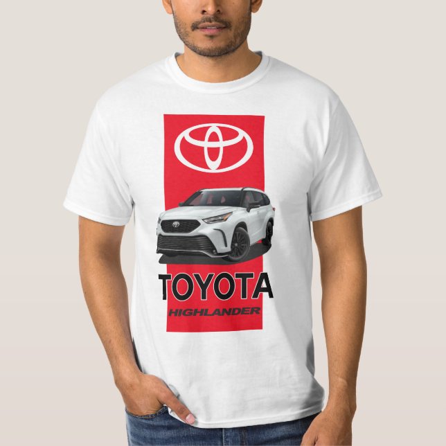 T-shirt Toyota Highlander (Devant)