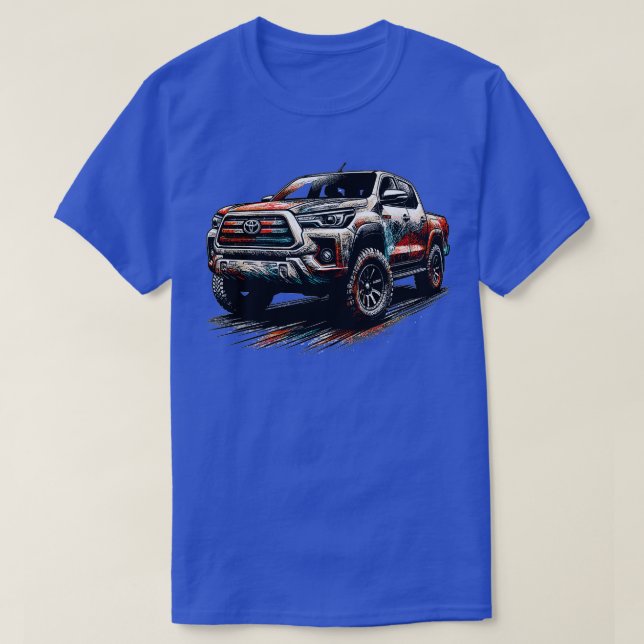 T-shirt Toyota Hilux 13 (Design devant)