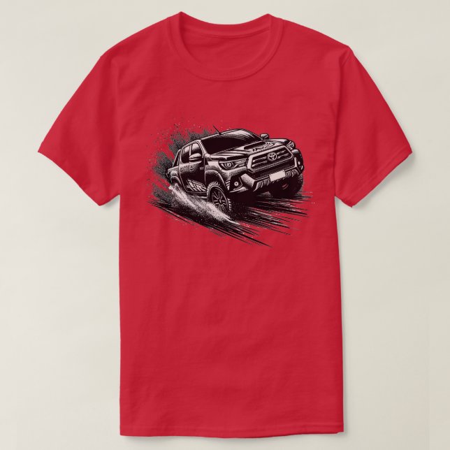 T-shirt Toyota Hilux 2 (Design devant)