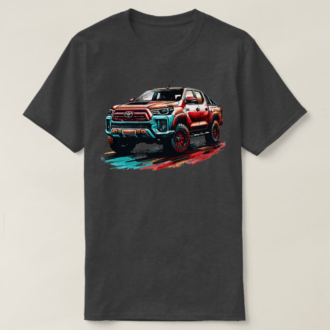 T-shirt Toyota Hilux 8 (Design devant)