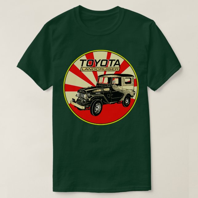 T-shirt Toyota Land Cruiser (Design devant)