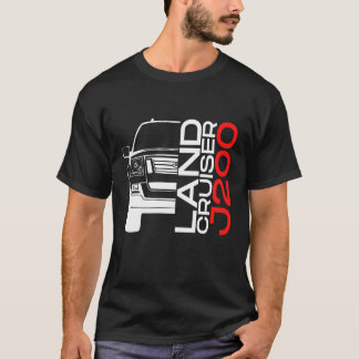 T-shirt Toyota Land Cruiser J200 Automotive Off-Road Car