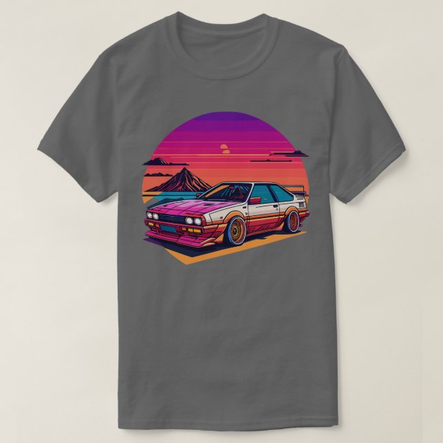 T-shirt Toyota Sprinter Trueno AE86 (Design devant)