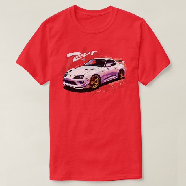 T-shirt Toyota Supra 4 (Design devant)