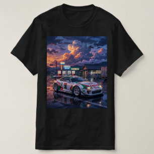 T-shirt Toyota Supra A80 Castrol TOM’S