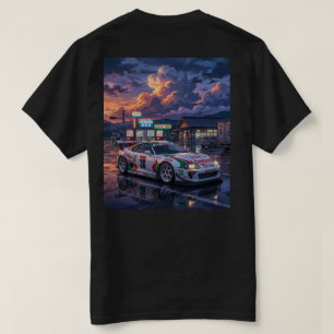 T-shirt Toyota Supra A80 Castrol TOM’S