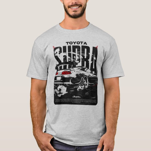 T-shirt Toyota Supra Mk4 (Devant)