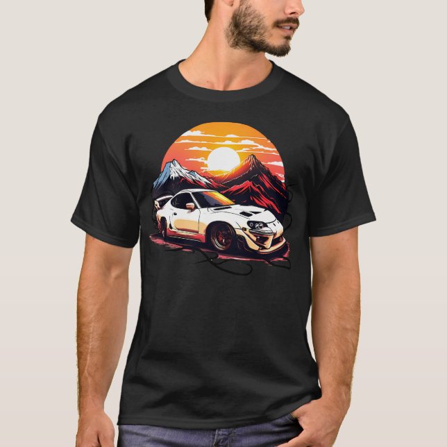 T-shirt Toyota Supra Mk4 Active (Devant)