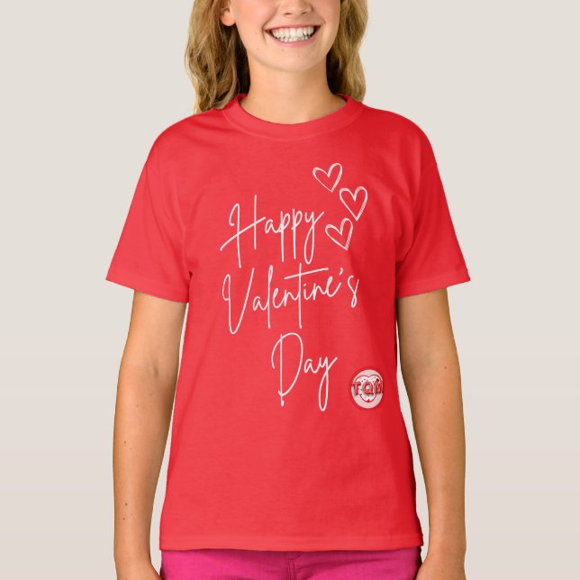 T-shirt TQM - Joyeuse Saint-Valentin (Devant)