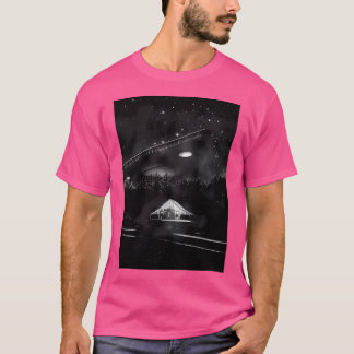 T-shirt Tr3B Ufo Triangulaire Artisanat Alien Rencontre Ar