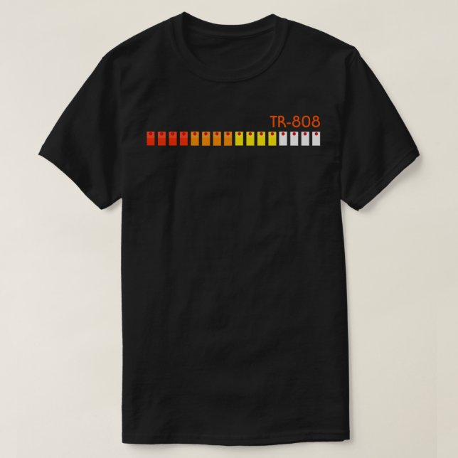 T-shirt TR 808 ROLAND acid Classic T Shirt (Design devant)