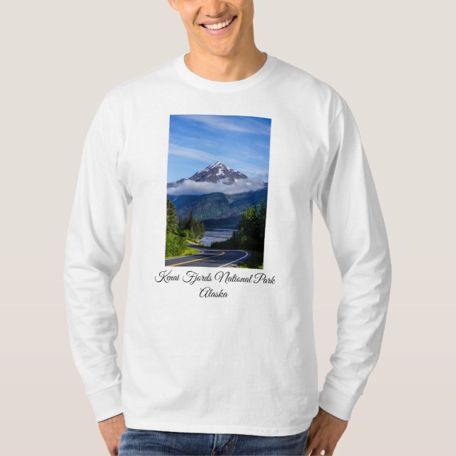 T-shirt Tracé en Alaska (Devant)