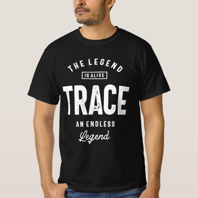 T-shirt Tracer le nom personnalisé (Devant)