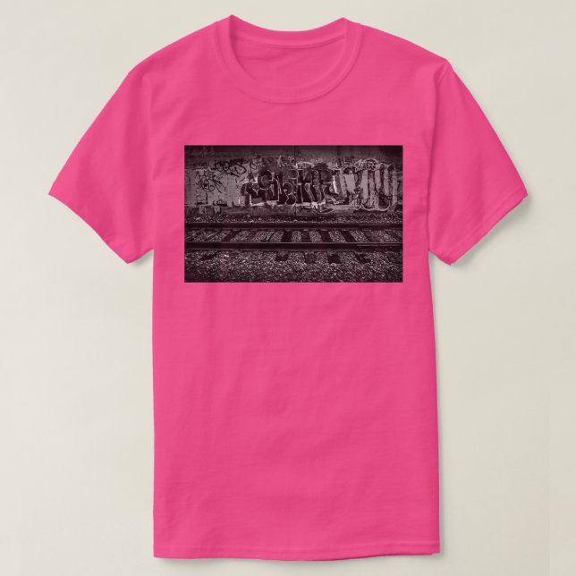 T-shirt Traces de graffitis (Design devant)