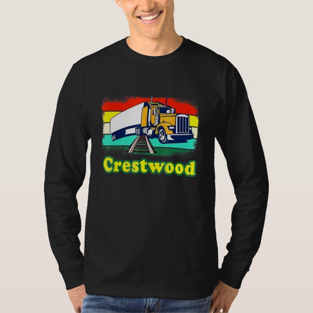 T-shirt Traces ferroviaires (Devant)