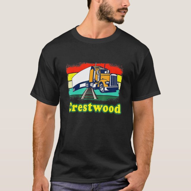 T-shirt Traces ferroviaires (Devant)