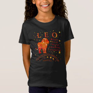 T-Shirt Traces Zodiac rétro mignonnes pour enfants 