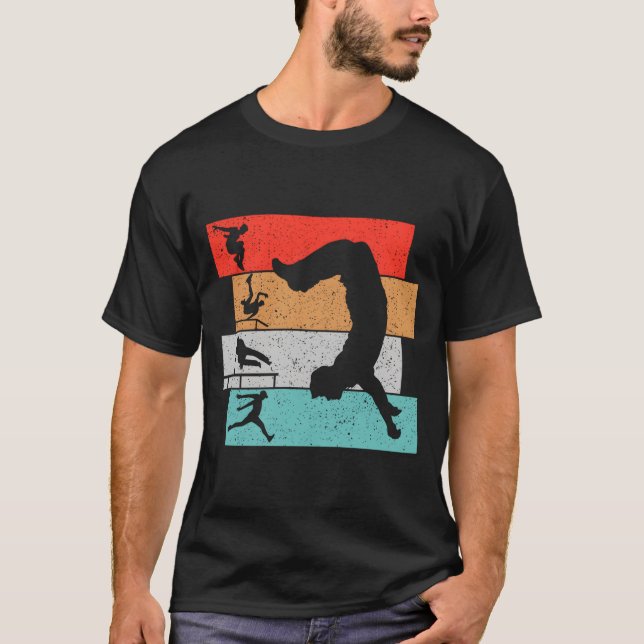 T-shirt Traceur de Parkour (Devant)