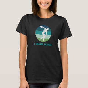 T-shirt Track And Field Discus Femme Thrower 1