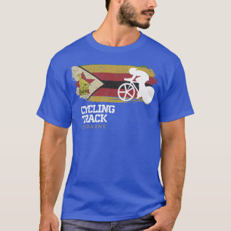T-shirt Track Cycling Zimbabwe Road Bike Racing Speed Cycl