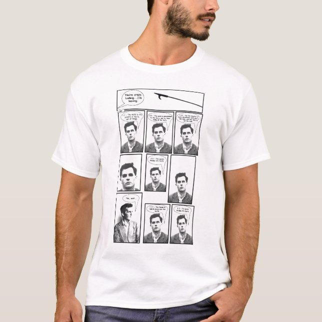 T-shirt Tractatus, le roman graphique (Devant)