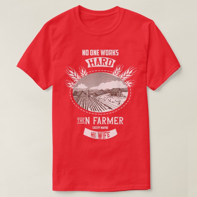 T-shirt Tracteur agricole (Design devant)