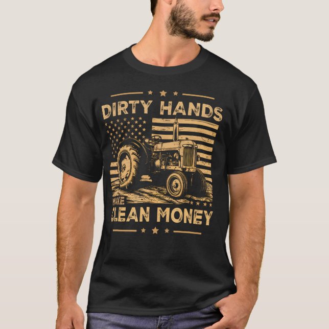 T-shirt Tracteur agricole (Devant)