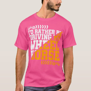T-shirt Tracteur agricole à roues Farmer Wheel Horse