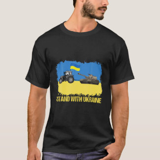 T-shirt Tracteur agricole ukrainien Tractor Pulling Tank I
