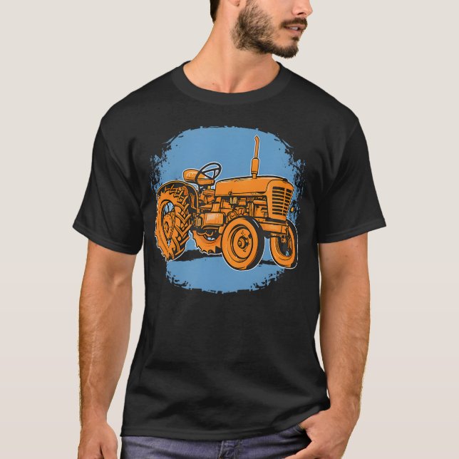 T-shirt Tracteur Allis Chalmers D-17 (Devant)
