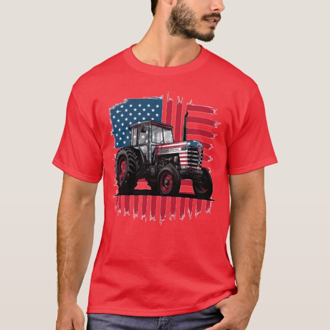 T-shirt Tracteur Américain (Devant)