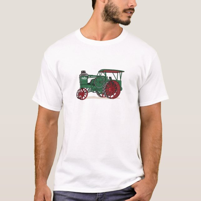 T-shirt Tracteur antique (Devant)