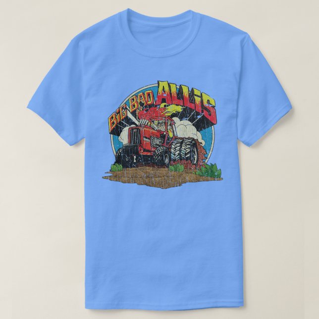 T-shirt Tracteur Big Bad Allis 1981 (Design devant)