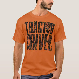T-shirt Tracteur conducteur remorque Fermier Tracteurs Fer
