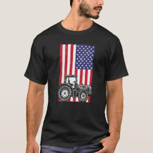 T-shirt Tracteur cool Pour Hommes Femmes Tracteur Agricole