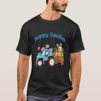Tracteur de lapin mignonne ferme Carottes de chass
