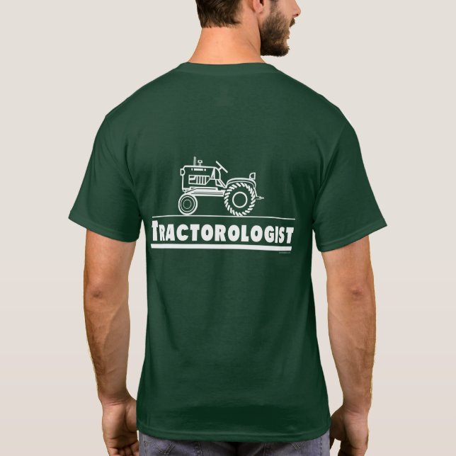 T-shirt Tracteur drôle (Dos)