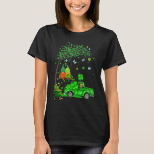 T-shirt Tracteur Gnome Joyeux St Patrick Jour Hommes Femme