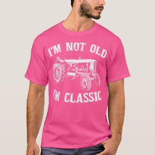T-shirt Tracteur JE ne suis pas vieux JE suis agriculteur