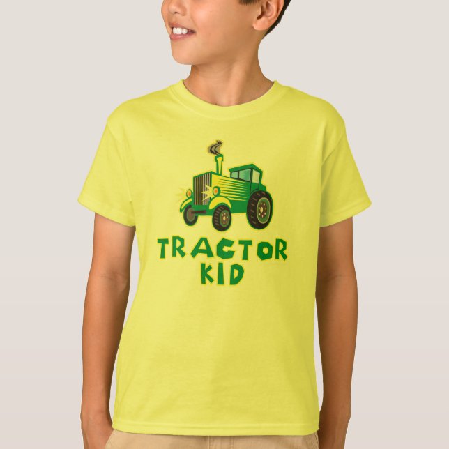 T-shirt Tracteur Kid (Devant)
