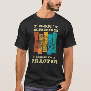 T-shirt Tracteur mignon Pour Hommes Papa Enfants Agricultu