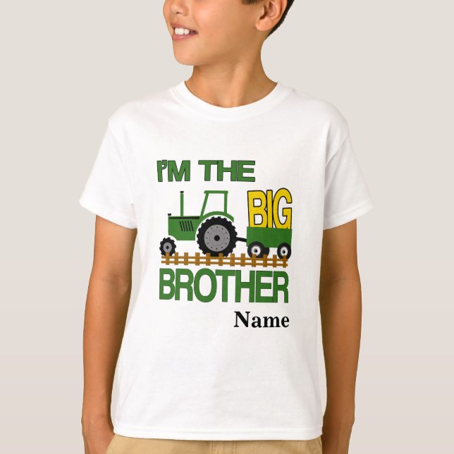 T-shirt tracteur personnalisé Big Brother (Devant)