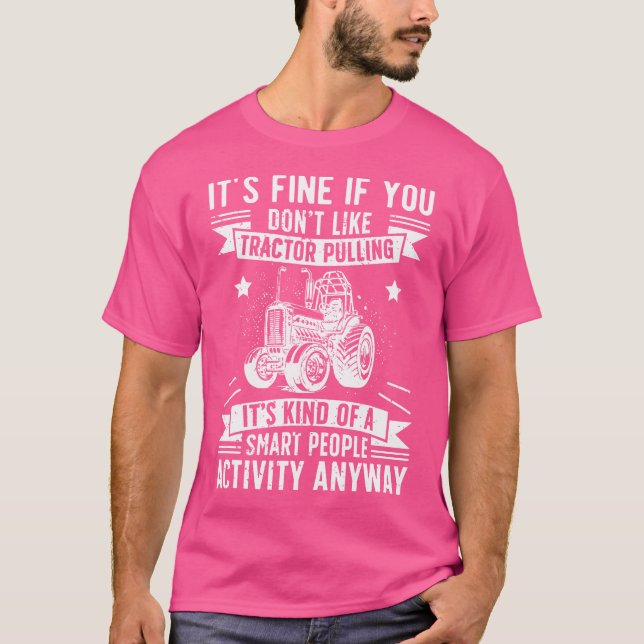 T-shirt Tracteur Pulling Funny Tracteur Puller Tracteur Pu (Devant)