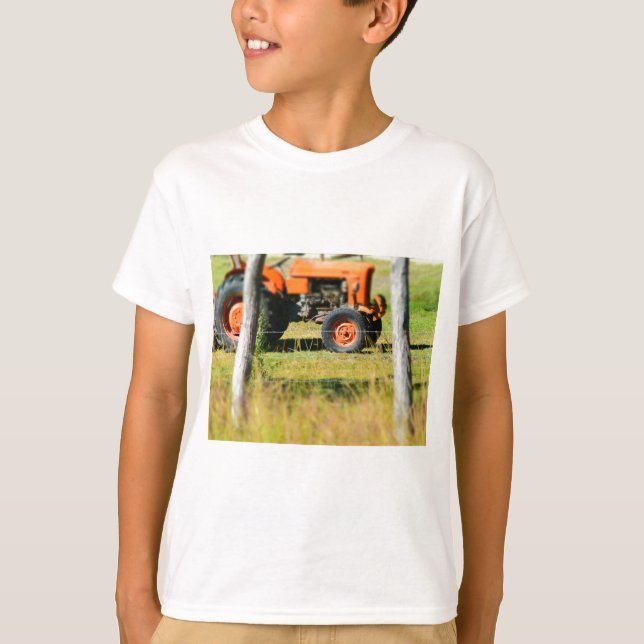T-SHIRT TRACTEUR QUEENSLAND RURAL AUSTRALIE DE FIAT (Devant)