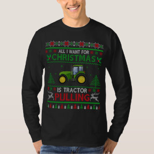 T-shirt Tracteur tirant des Tractorpultures Noël Vilains N