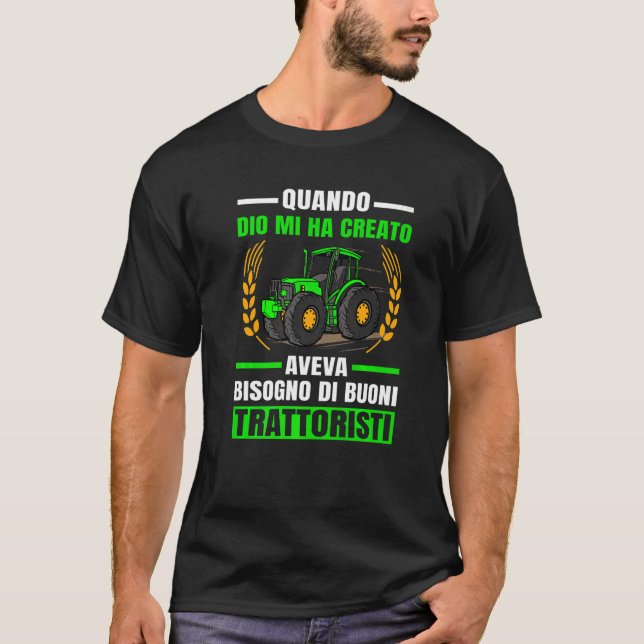 T-shirt Tracteur Tracteur Coupons Agriculture (Devant)
