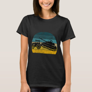 T-shirt Tracteur Ukrainien Soutenir l'Ukraine Soutenez l'U