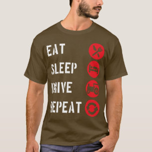 T-shirt Tracteur vie de pays drôle fermier et machines