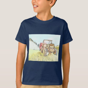 T-shirt Tracteur vintage