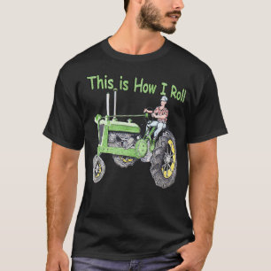 T-shirt Tracteur vintage